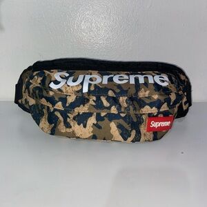 Supreme Camouflage Waist Bag